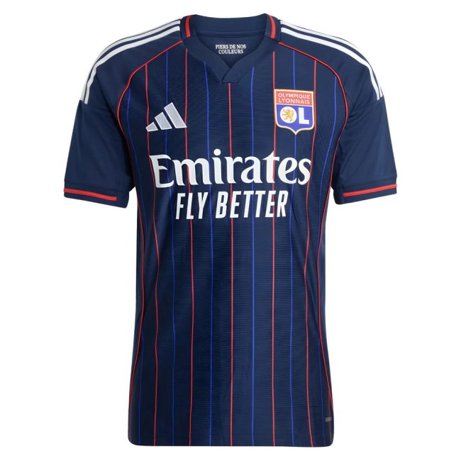 2025-2026 Olympique Lyon Away Shirt (Niakhate 19)-SoccerKits Hub | Buy Soccer Jerseys Online